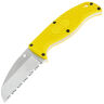 Нож Spyderco Enuff Sheepfoot Salt сталь H-2 рукоять Yellow FRN (FB31SYL)