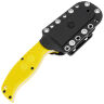 Нож Spyderco Enuff Sheepfoot Salt сталь H-2 рукоять Yellow FRN (FB31SYL)