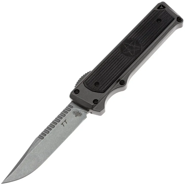 [Уценка] Нож Витязь ТТ сталь 8Cr13MoV рукоять Aluminium/Black G10 (B5199-1)