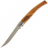 Нож Opinel №10 Slim филейный сталь 12C27 рукоять олива в кейсе с чехлом (001090)