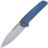 Нож WE Knife Speedster сталь CPM-20CV рукоять Blue Titanium (WE21021B-3)