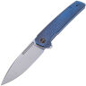 Нож We Knife Speedster сталь CPM-20CV рукоять Blue Titanium (WE21021B-3)