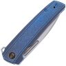 Нож We Knife Speedster сталь CPM-20CV рукоять Blue Titanium (WE21021B-3)