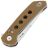 Нож Reate PL-XF stonewash сталь Nitro-V рукоять Tan G10