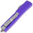 Нож Microtech Ultratech S/E Stonewash сталь M390 рукоять Purple Aluminum (121-10PU)