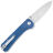 Нож QSP Hawk Satin сталь 14C28N рукоять Blue Micarta (QS131-I)