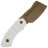 Нож Kansept Korvid S Fixed Rose Gold сталь 14C28N рукоять White G10