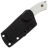 Нож Kansept Korvid S Fixed Rose Gold сталь 14C28N рукоять White G10