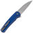 Нож Pro-Tech Malibu Wharncliffe сталь MagnaCut рукоять Blue Dragon Scale Aluminium (5335-BLUE)