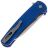 Нож Pro-Tech Malibu Wharncliffe сталь MagnaCut рукоять Blue Dragon Scale Aluminium (5335-BLUE)