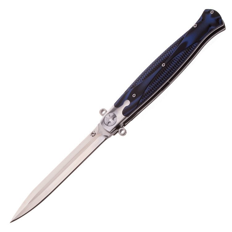 Нож Steelclaw Командор-03 сталь D2 рукоять Blue/Black G10