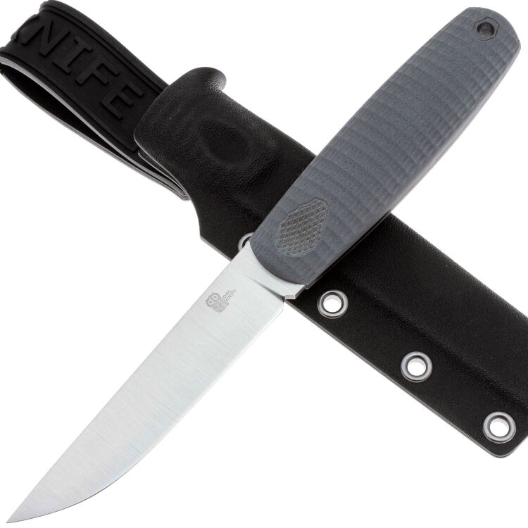Нож Owl Knife North-S сталь Elmax рукоять серый G10