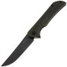Нож Ruike P122-MB black cталь 14C28N рукоять Khaki Micarta