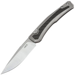 Нож ZT 0556 satin сталь MagnaCut рукоять Titanium/Carbon Fiber