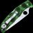 Нож Spyderco Endura 4 сталь VG-10 рукоять Glow in the Dark Zome FRN (C10ZFPGITD)