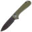 Нож CIVIVI Elementum II Button Lock blackwash сталь Nitro-V рукоять OD Green G10 (C18062P-3)