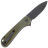 Нож CIVIVI Elementum II Button Lock blackwash сталь Nitro-V рукоять OD Green G10 (C18062P-3)