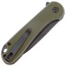 Нож CIVIVI Button Lock Elementum II blackwash сталь Nitro-V рукоять OD Green G10 (C18062P-3)