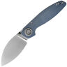 Нож Vosteed Shilin Cutter satin сталь 154CM рукоять Blue G10