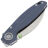 Нож Vosteed Shilin Cutter satin сталь 154CM рукоять Blue G10