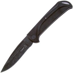 Нож Кизляр Скаут сталь AUS-8 блэквош рукоять АБС Черный (015200)