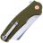 Нож CJRB Crag сталь AR-RPM9 рукоять Green G10 (J1904-GNF)