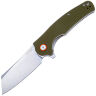 Нож CJRB Crag сталь AR-RPM9 рукоять Green G10 (J1904-GNF)