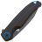 Нож Black Fox Argus blackwash сталь D2 рукоять Black G10 (BF-760)