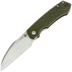 Нож CJRB Kestrel Stonewash сталь AR-RPM9 рукоять Green G10 (J1962-GN)