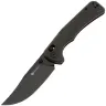 Нож Sencut Slybolt black сталь 9Cr18MoV рукоять Dark Green Canvas Micarta (S25001A-1)