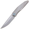 Нож We Knife Cybernetic beadblast сталь CPM-20CV рукоять Beadblast Ti (WE22033-2)