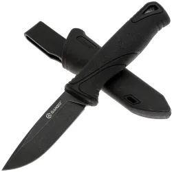 Нож Ganzo G807 Blackwash cталь 9CR14 рукоять Black PP/TRP