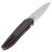 Нож WE Knife Black Void Opus Stonewash сталь CPM-20CV рукоять Black Ti/Green G10 (2010V-2)