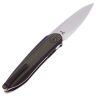 Нож We Knife Black Void Opus Stonewash сталь CPM-20CV рукоять Black Ti/Green G10 (2010V-2)