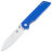 Нож QSP Parrot V2 satin сталь D2 рукоять Blue G10 (QS102-D)