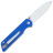 Нож QSP Parrot V2 satin сталь D2 рукоять Blue G10 (QS102-D)