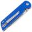 Нож QSP Parrot V2 satin сталь D2 рукоять Blue G10 (QS102-D)