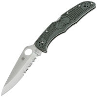 Нож Spyderco Endura 4 PS сталь VG-10 рукоять Foliage Green FRN (C10PSFG)