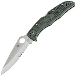 Нож Spyderco Endura 4 PS сталь VG-10 рукоять Foliage Green FRN (C10PSFG)