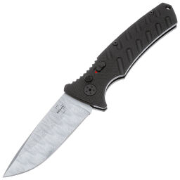 Нож Boker Plus Strike Drop point сталь Damascus рукоять Black Aluminium (01BO507DAM)