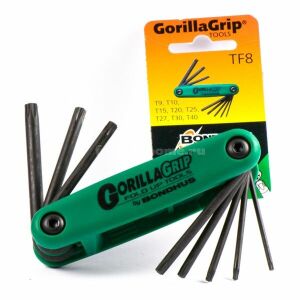 Набор ключей звездочка Bondhus Torx Wrench Set T9-T40 (TF8)  (107989-1012)
