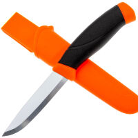 Нож Mora Companion Hi-Vis Orange сталь Stainless steel рукоять TPE (11824)