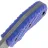 Нож Волчий Век К10 сталь 95Х18 WA рукоять Blue G10