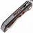 Нож Reate PL-XT Drop Point stonewash сталь Nitro-V рукоять Black Micarta/Red G10
