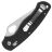 Нож Ganzo G729 cталь 440C рукоять Black G10