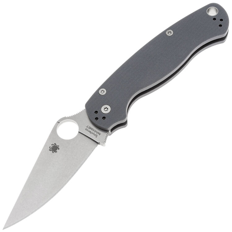 Нож Spyderco Paramilitary 2 сталь Maxamet рукоять Gray G10 (C81GPDGY2)