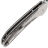 Нож WE Knife Zizzit beadblast сталь CPM-20CV рукоять Gray Titanium/Aluminum Foil CF (WE23031-2)
