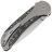 Нож WE Knife Zizzit beadblast сталь CPM-20CV рукоять Gray Titanium/Aluminum Foil CF (WE23031-2)