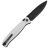 Нож Real Steel Huginn black сталь VG-10 рукоять White G10 (7652WB)