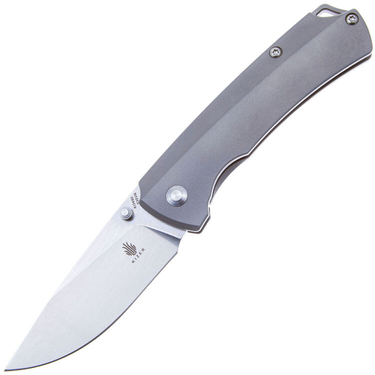 Нож Kizer T1 сталь S35VN рукоять Titanium